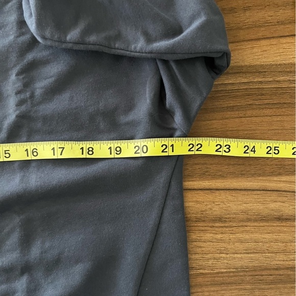 All in Motion™ Women's French Terry Butter Wash Sweatshirt Slate Size L - Picture 15 of 15